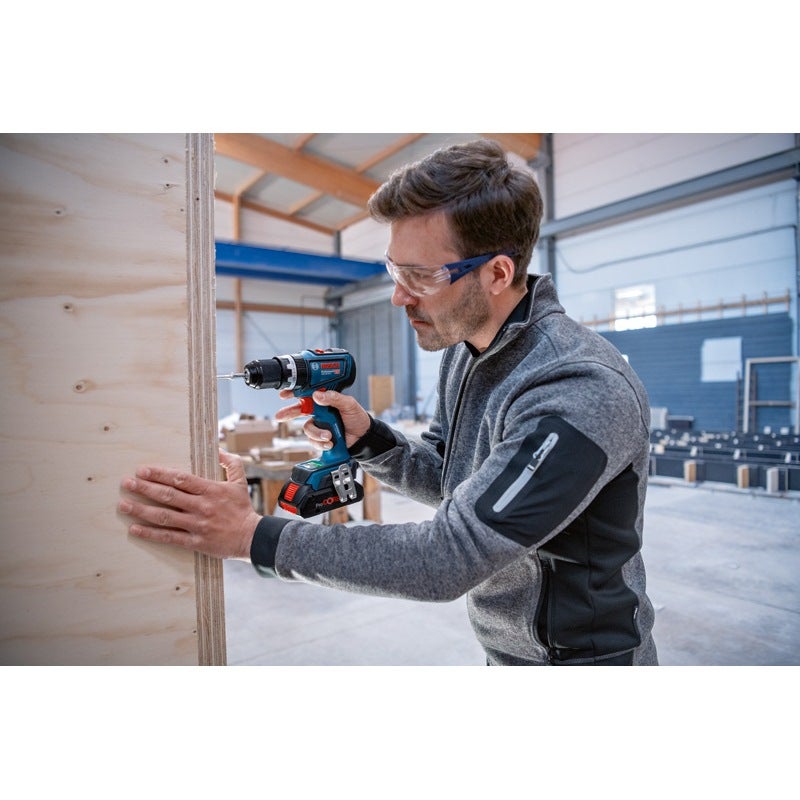 Bosch Akku-Schlagbohrschrauber GSB 18V-90 C, 2 Akku ProCORE18V 4.0Ah, Ladg. und L-BOXX #06019K6105