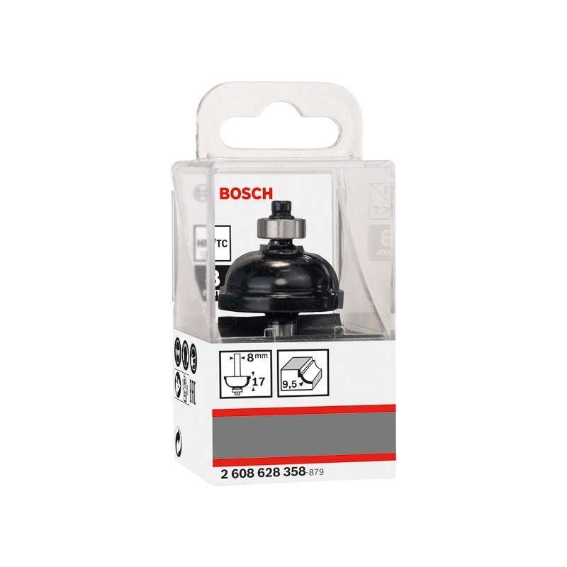 Bosch PRO Profilfräser klassisch, R 9,5 mm, S 8 mm #2608628358