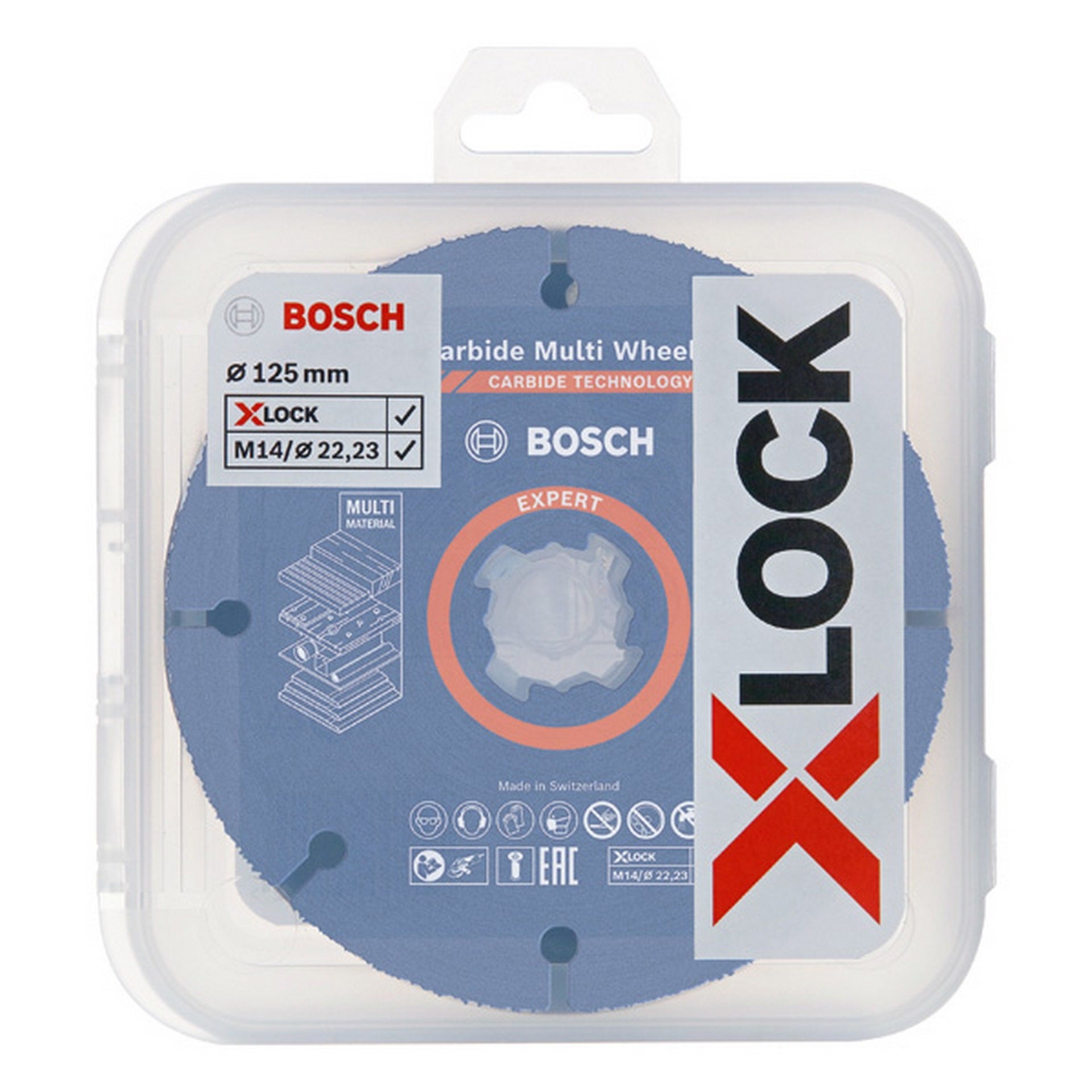 Bosch PRO Cutting and Grinding Set für X-Lock, 125 x 1 x 22,23 mm, 5-tlg. #2608619374