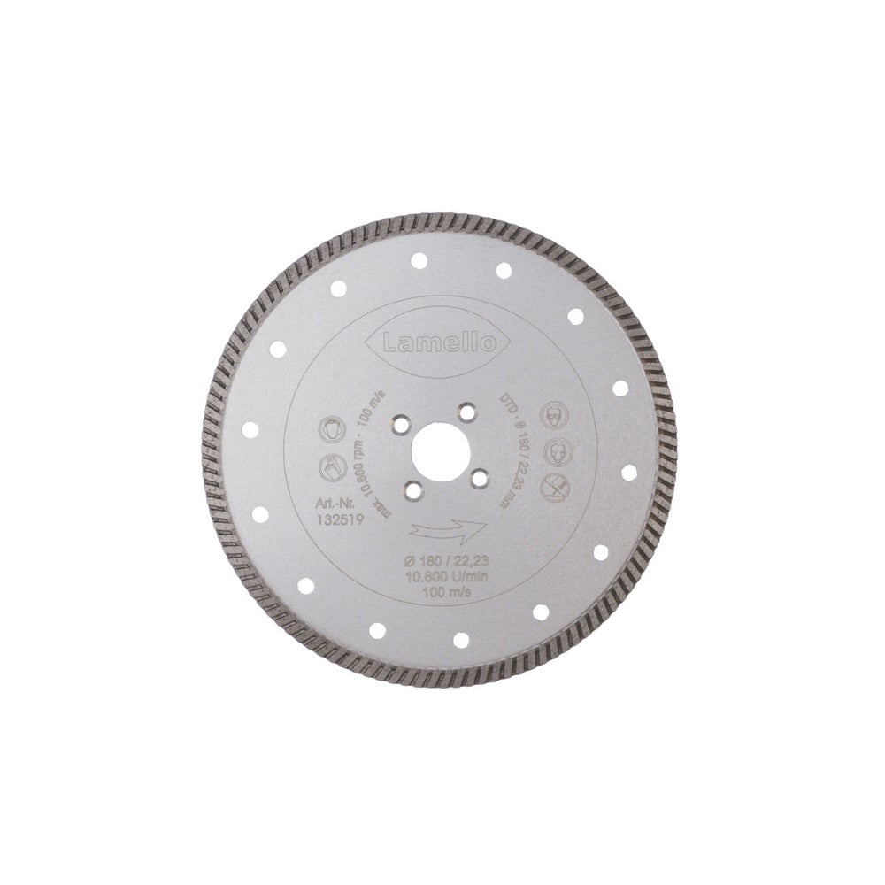 Lamello Tanga Delta Trennscheibe, DP, Ø180x2.6xØ22 mm, NL 4 #132519