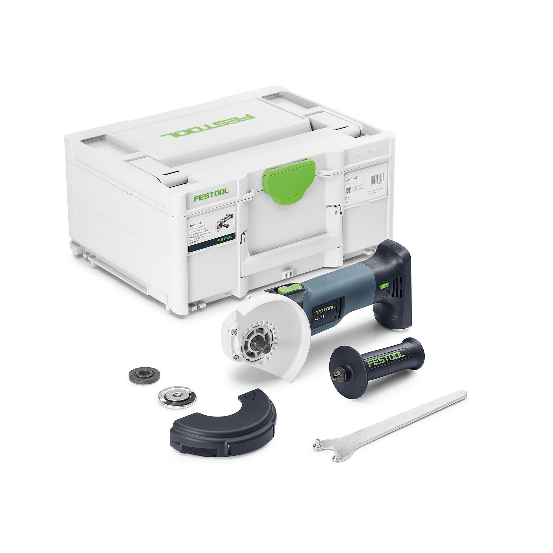Festool Akku-Winkelschleifer AGC 18-125 EB-Basic #578367