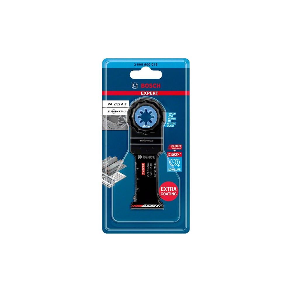 Bosch EXPERT MetalMax PAIZ 32 AIT Tauchsägeblatt für Multifunktionswerkzeuge, 50x32 mm #2608900019