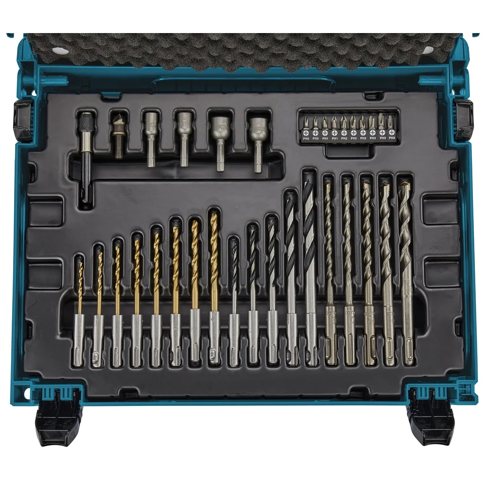 Makita 65 tlg. Bohrer- und Bitset #B-69478