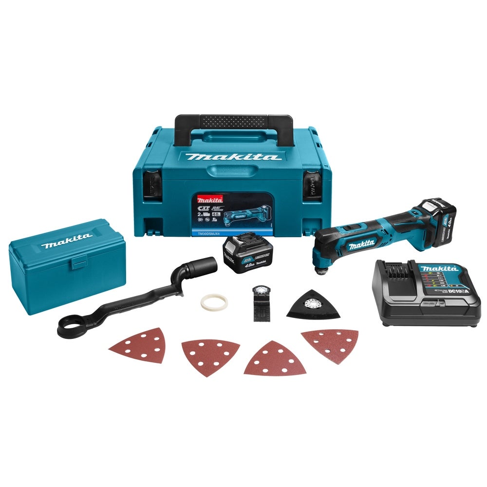 Makita Akku-Multitool CXT TM30DSMJX4