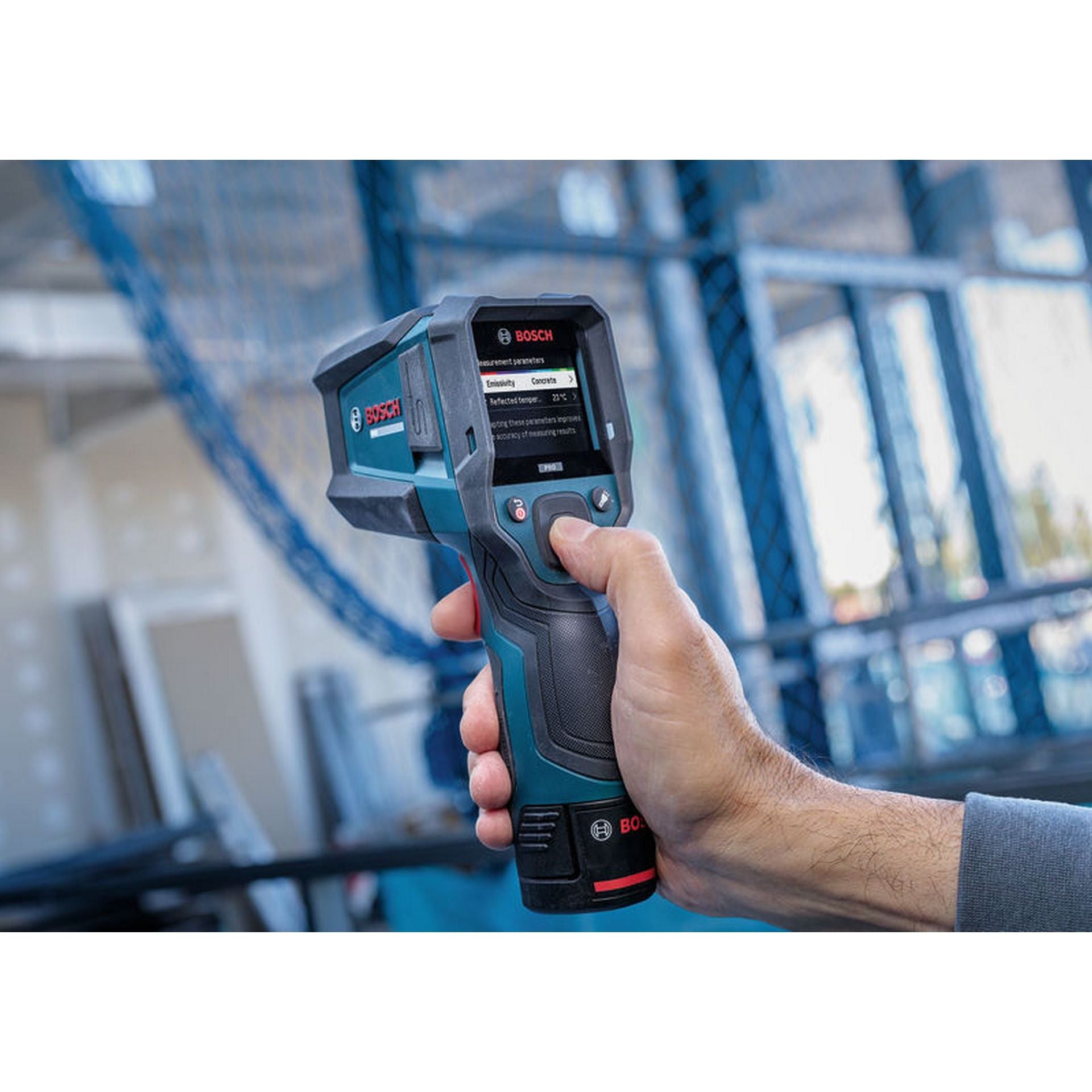 Bosch Thermodetektor GIS12V-800-16, 1 x Akku GBA 12V 2.0Ah in L-BOXX #0601083B01