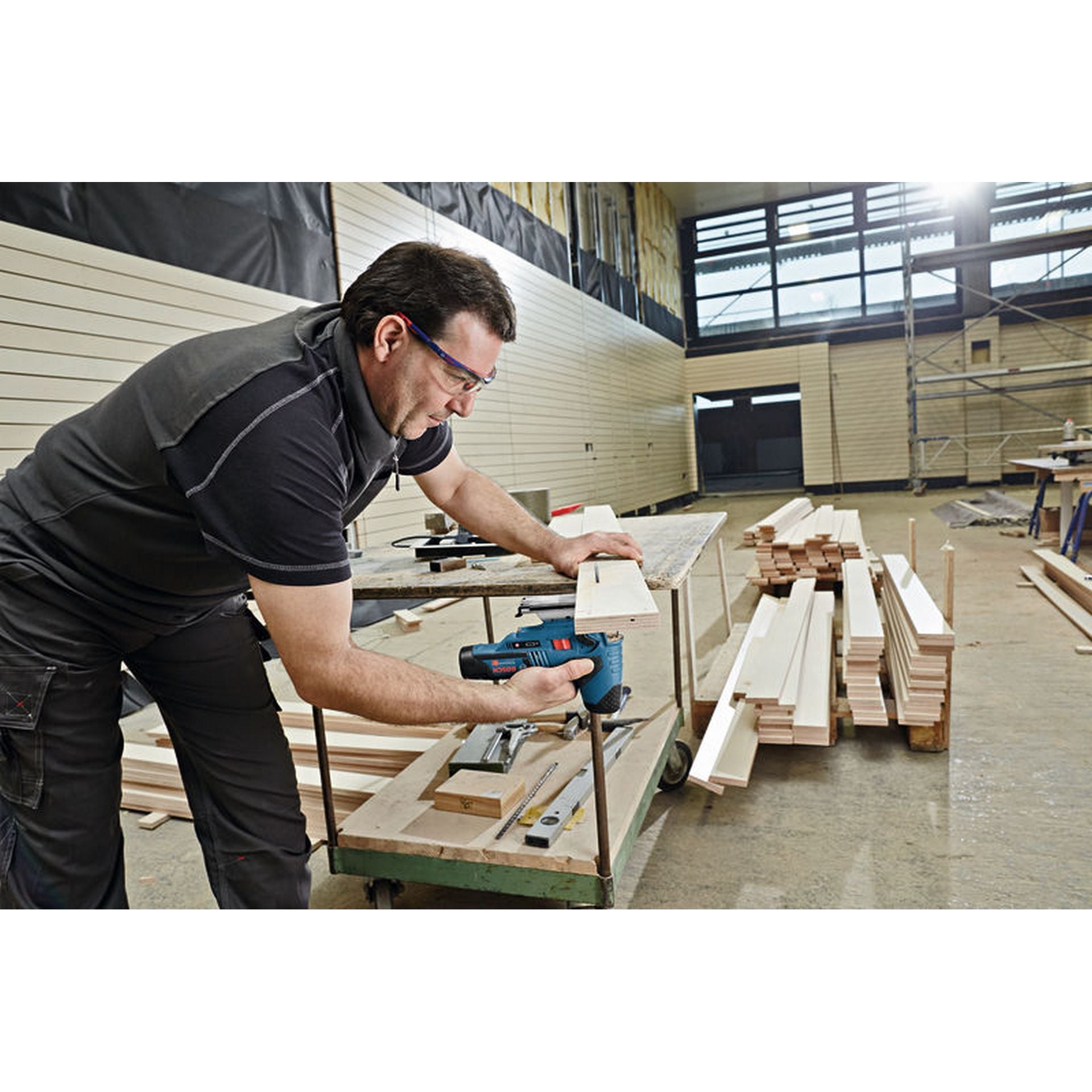 Bosch Akku-Stichsäge GST 12V-70 in L-BOXX #06015A1002