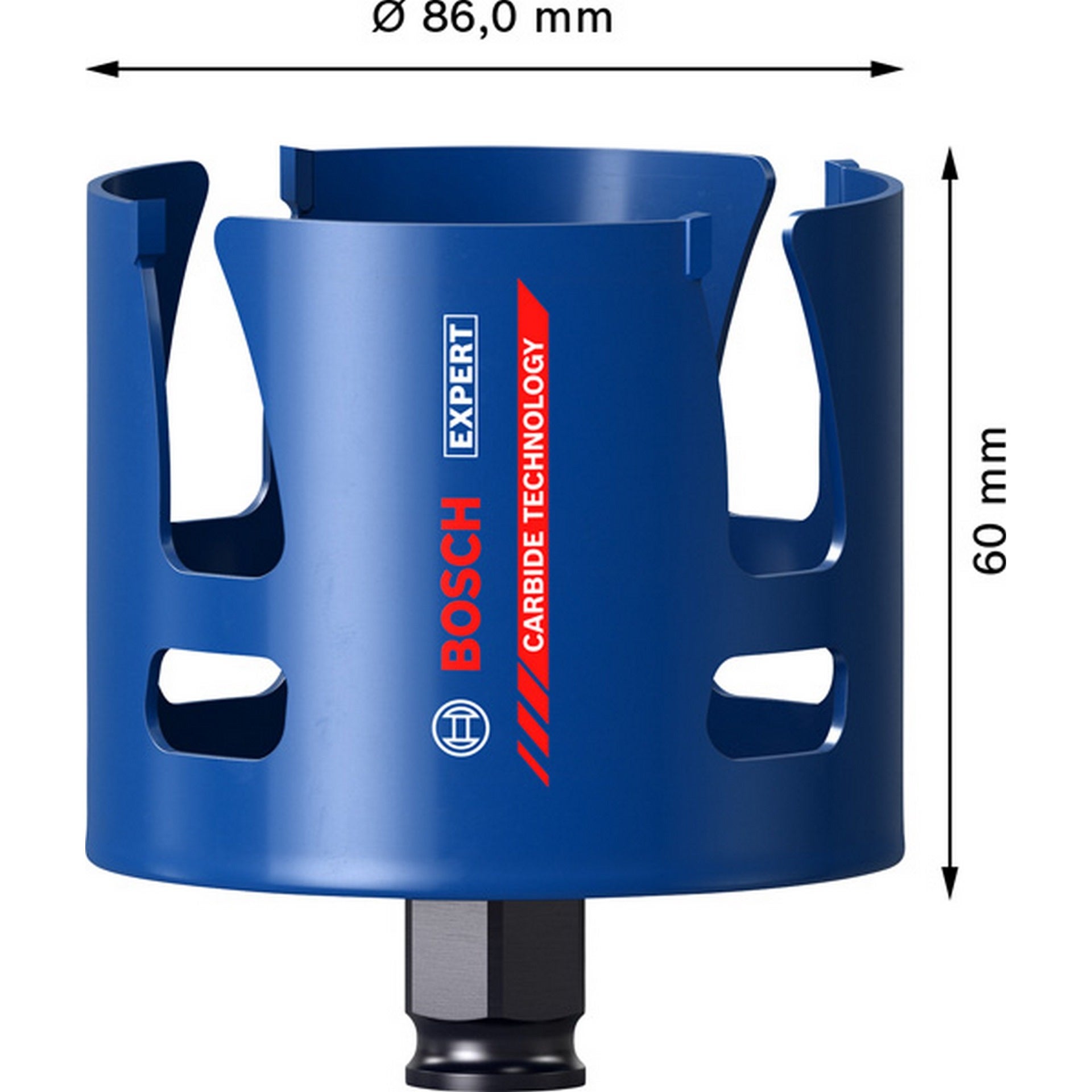 Bosch EXPERT Construction Material Lochsäge, 86x60 mm #2608900477