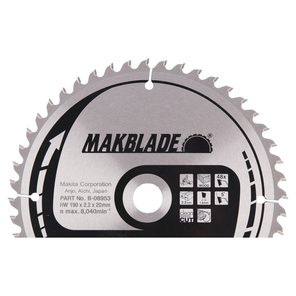 Makita Kreissägeblatt, MAKBLADE #B-08953