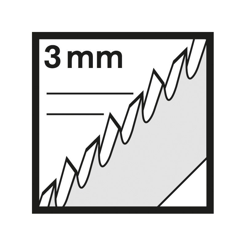 Bosch Stichsägeblatt T 301 CD Clean for Wood, 5er-Pack #2608637590