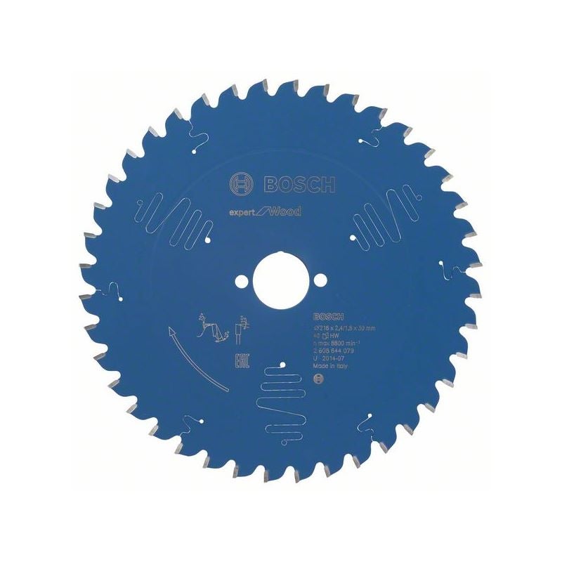 Bosch EXPERT Wood Kreissägeblatt, 216x2,4/1,8x30 mm, Z40 #2608644079