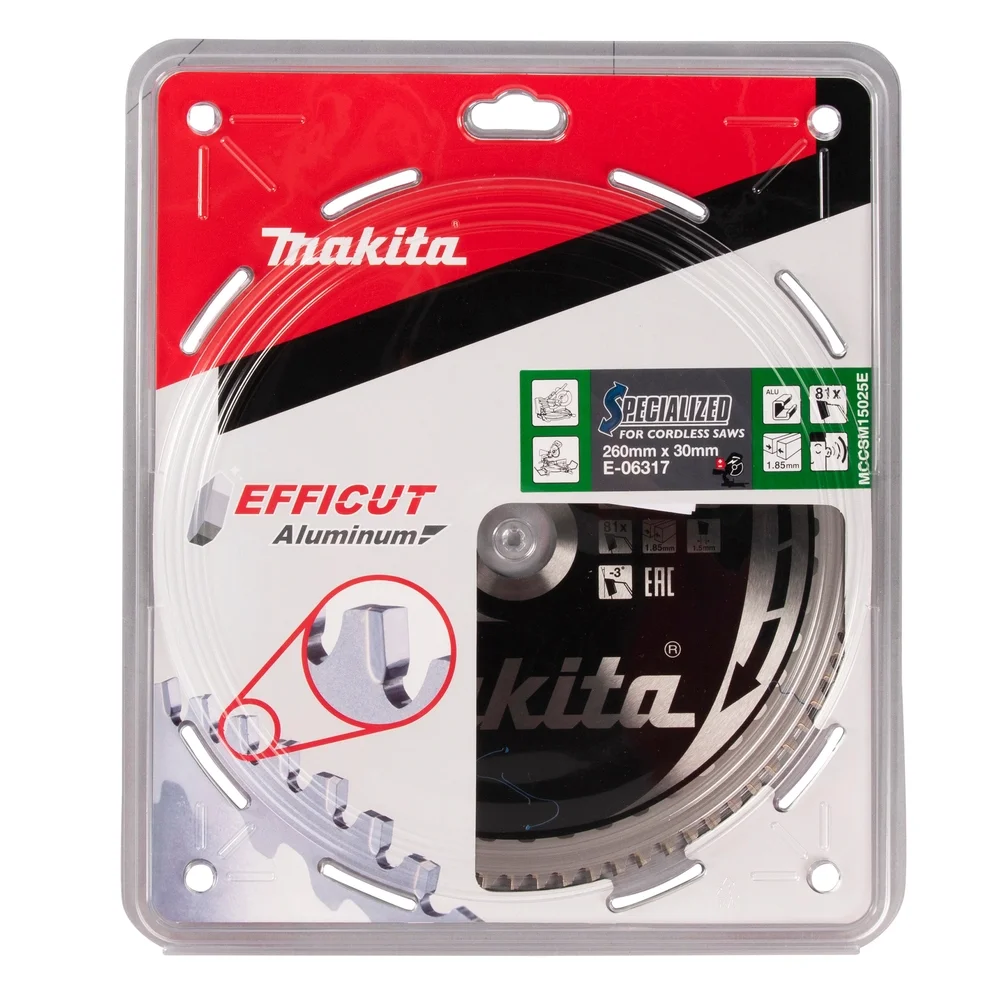 Makita EFFICUT Sägeblätter für Metall #E-06317