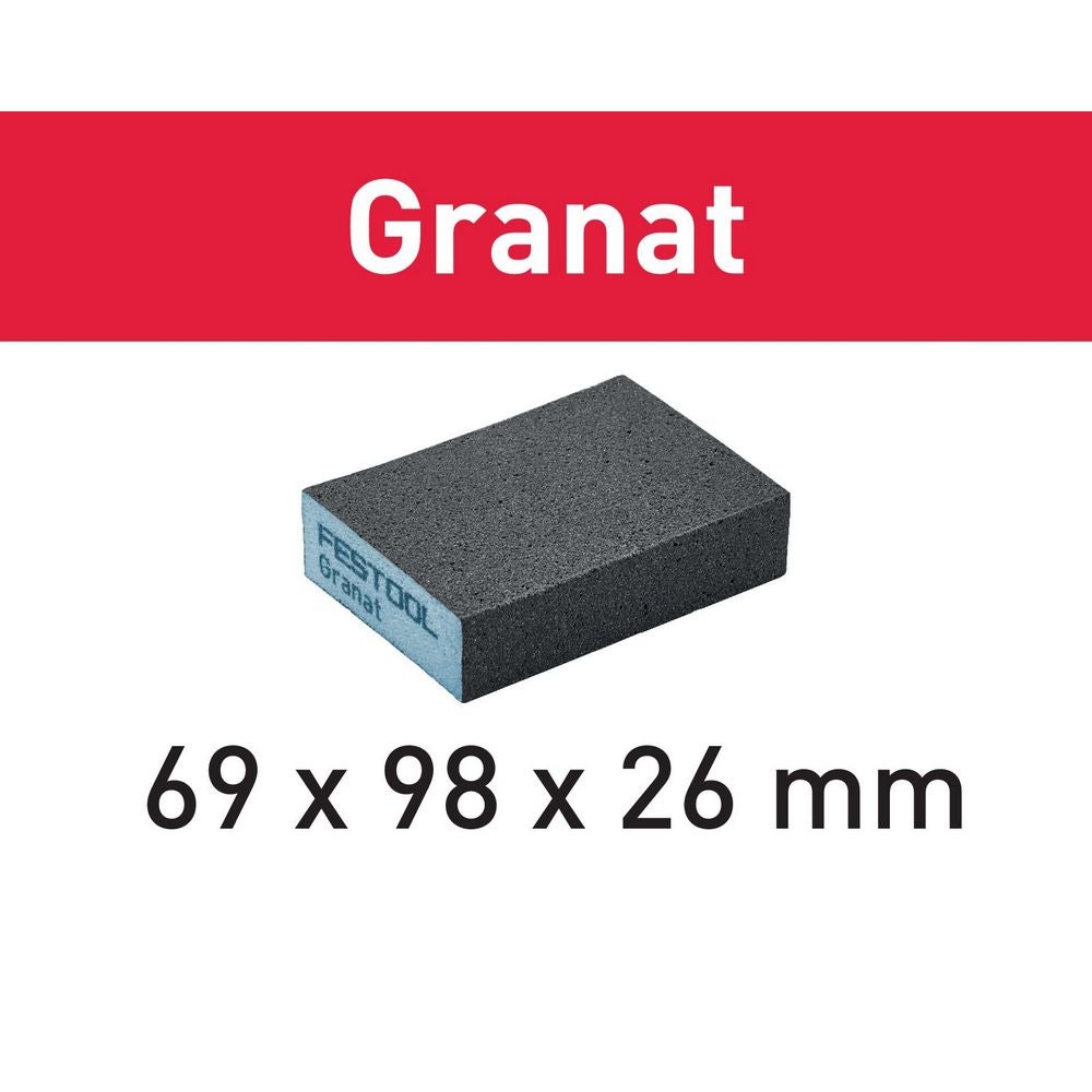 Festool Handschleifblock Granat 69x98x26 120 GR/6 #201082