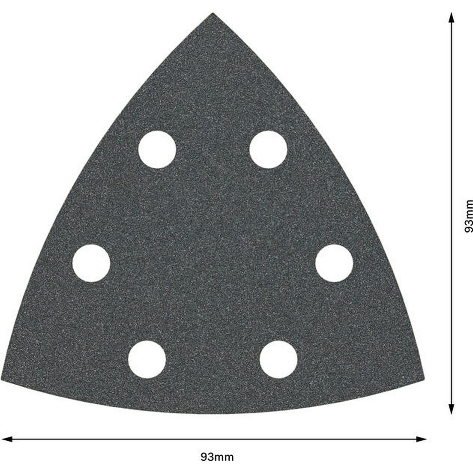 Bosch PRO F355 Schleifblatt, 93 mm, G100, 5-tlg. #2608605193