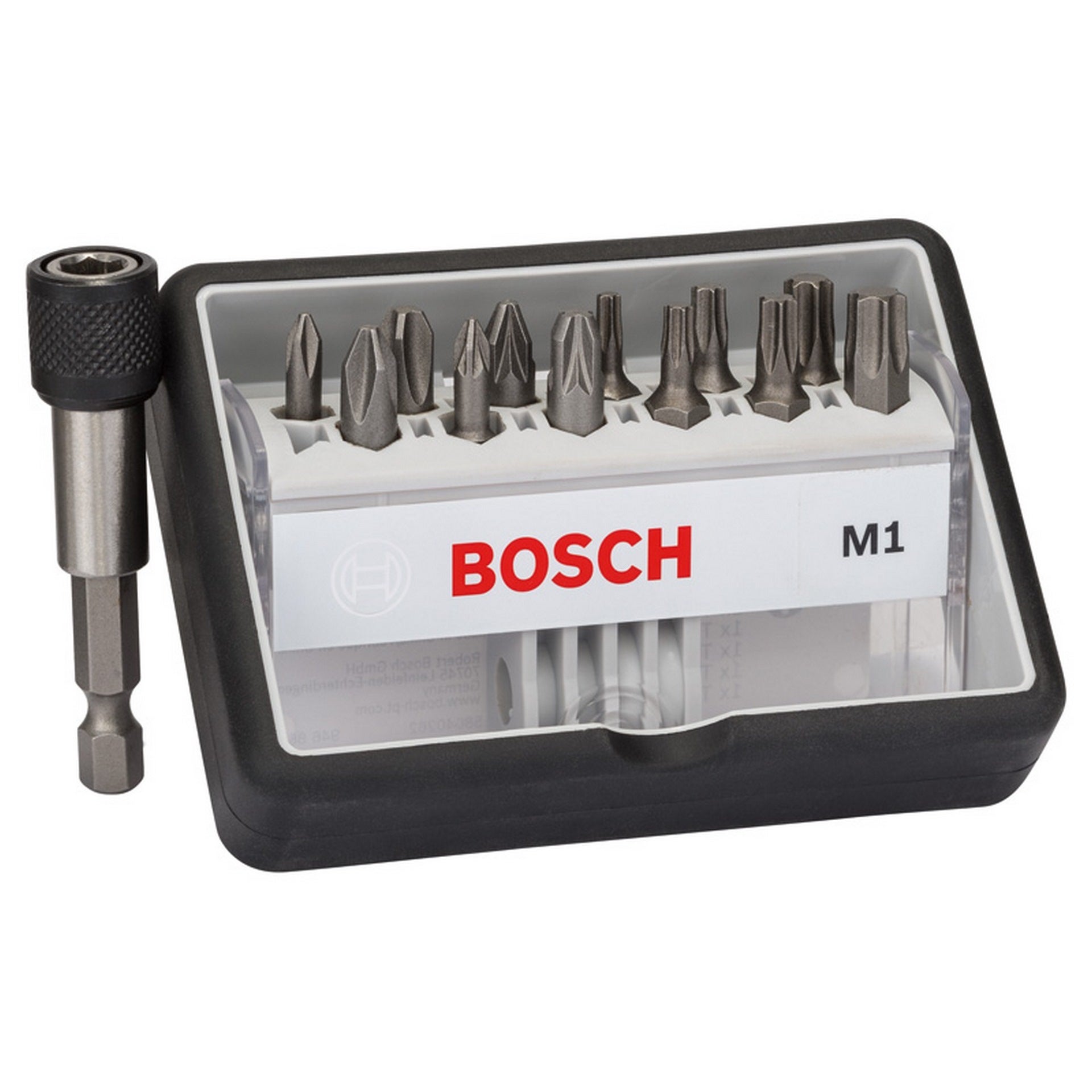 Bosch 12+1-tlg. Schrauberbit-Set, Robust Line, M PH/PZ/T, Extra Hard-Ausführung #2607002563