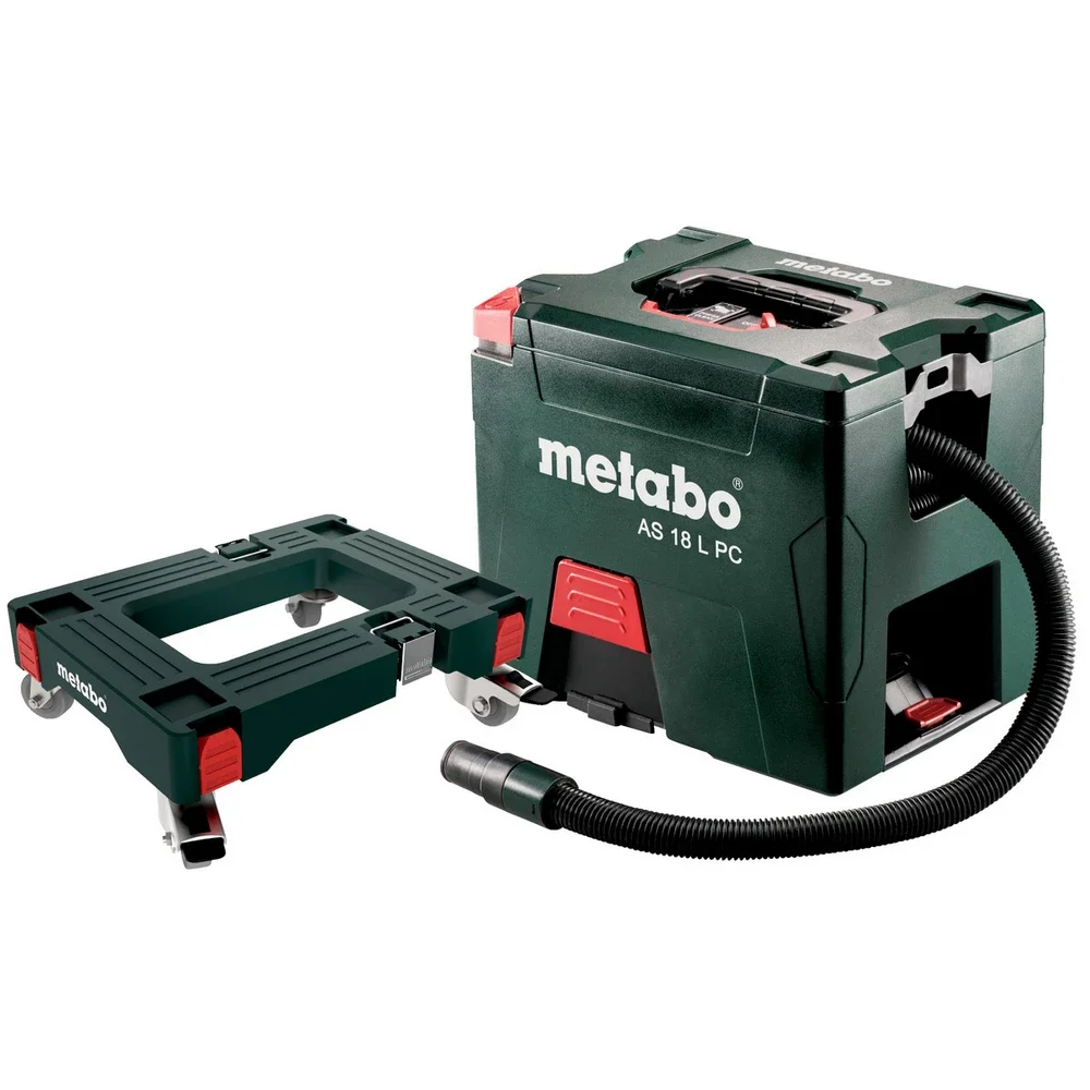 Metabo Set Akku-Sauger AS 18 L PC #691060000 mit Rollbrett