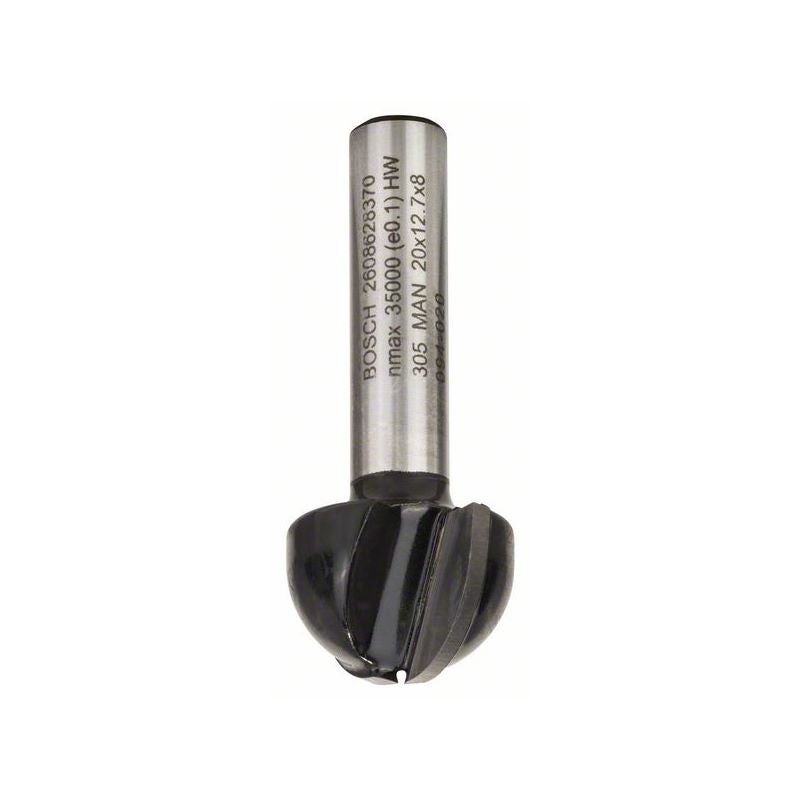 Bosch PRO Hohlkehlfräser, R 10 mm, S 8 mm #2608628370