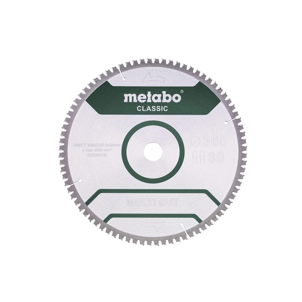 Metabo MultiCutClassic 305x30 80 FZ/TZ 5°neg