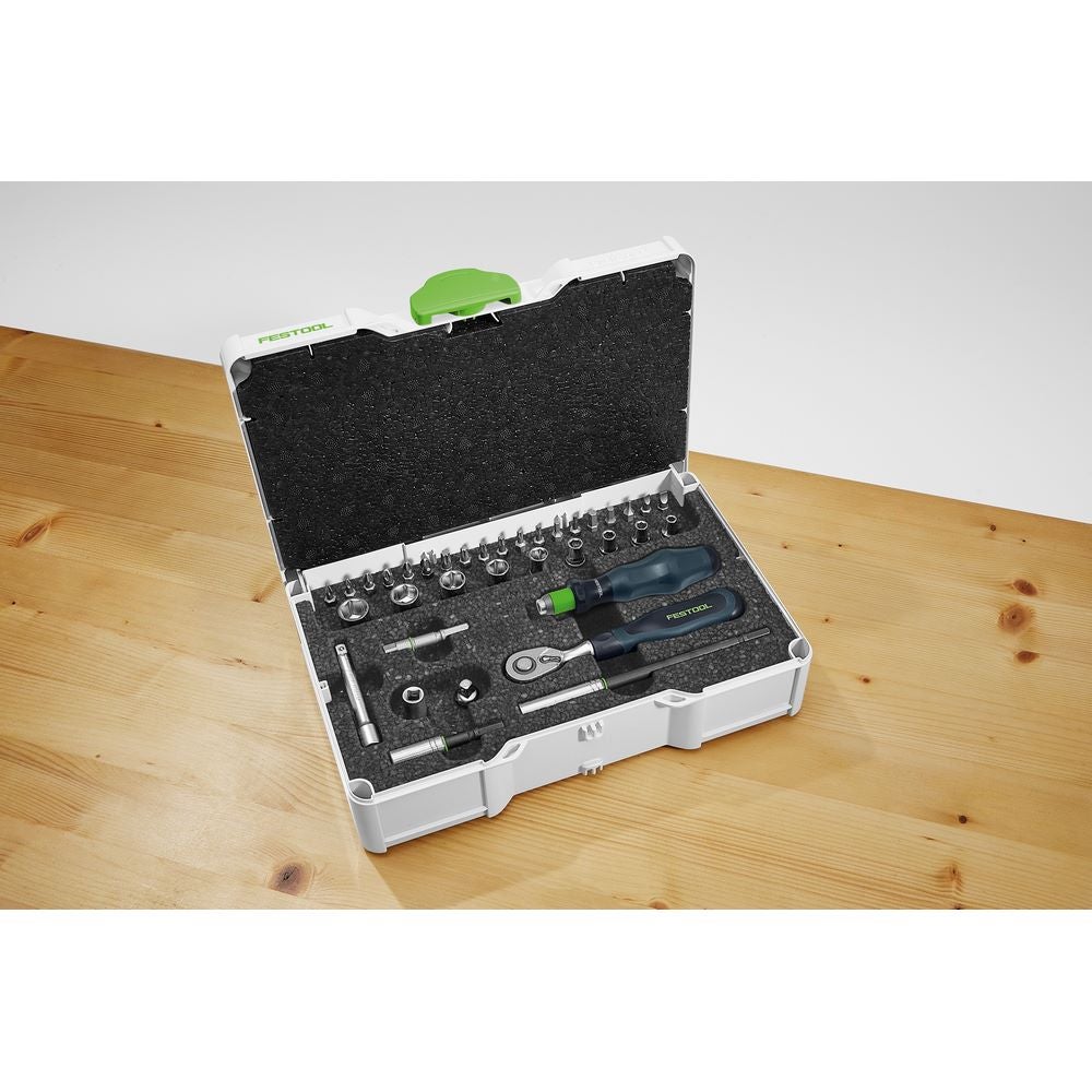 Festool Ratschen-Set SYS3 S 76-1/4\"-CE RA #578112