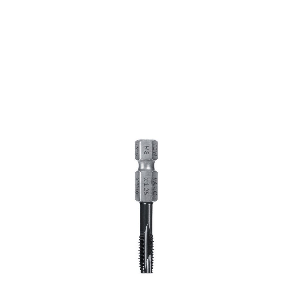 Fein VARIO Gewindebohrer M8 für Durchgangslöcher DL M8 x 1.25 mm #63110027010