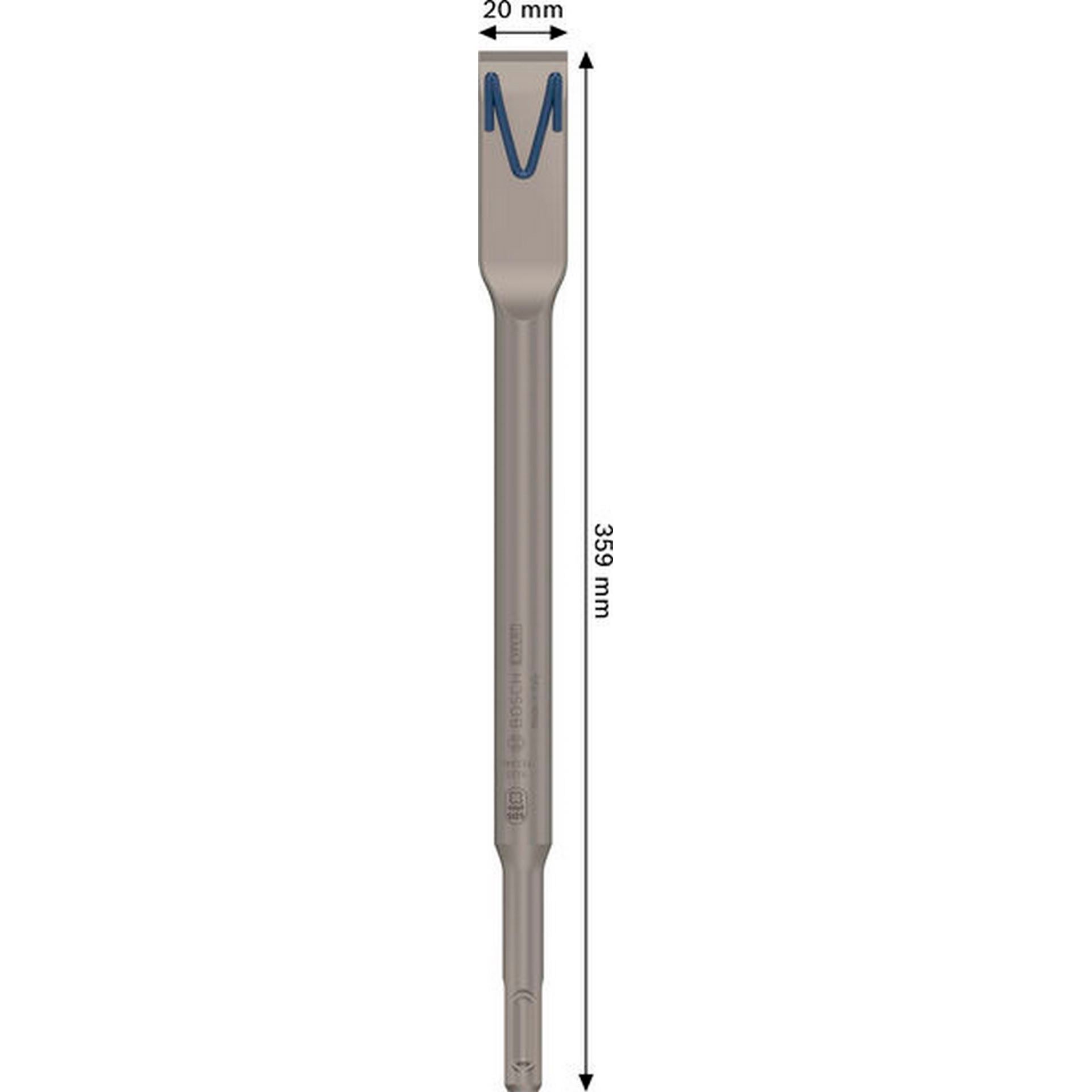 Bosch EXPERT SDS plus-8C Flachmeißel, 20 x 250 mm, 5 -tlg. #2608901699