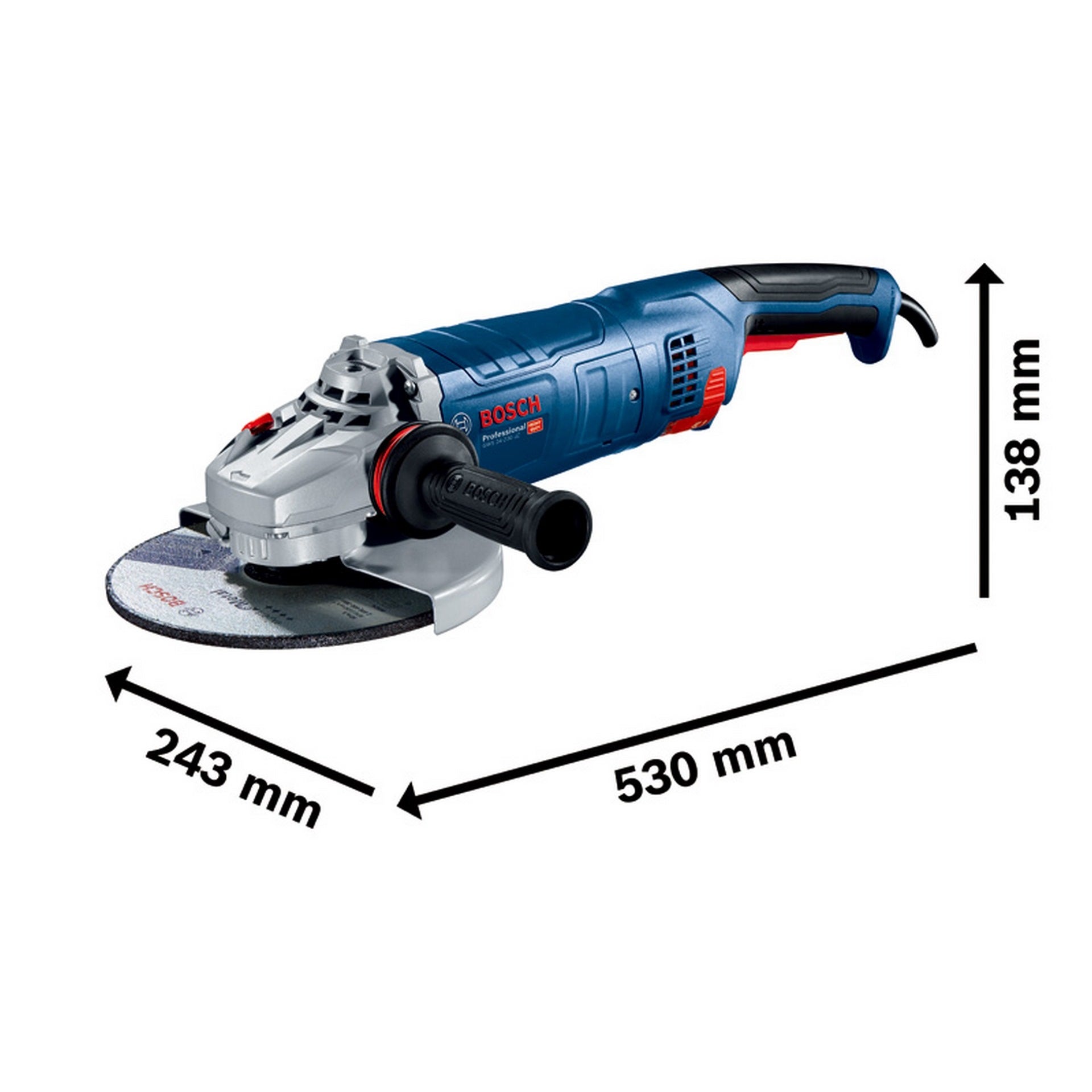 Bosch Winkelschleifer GWS 24-230 PZ #06018C3400