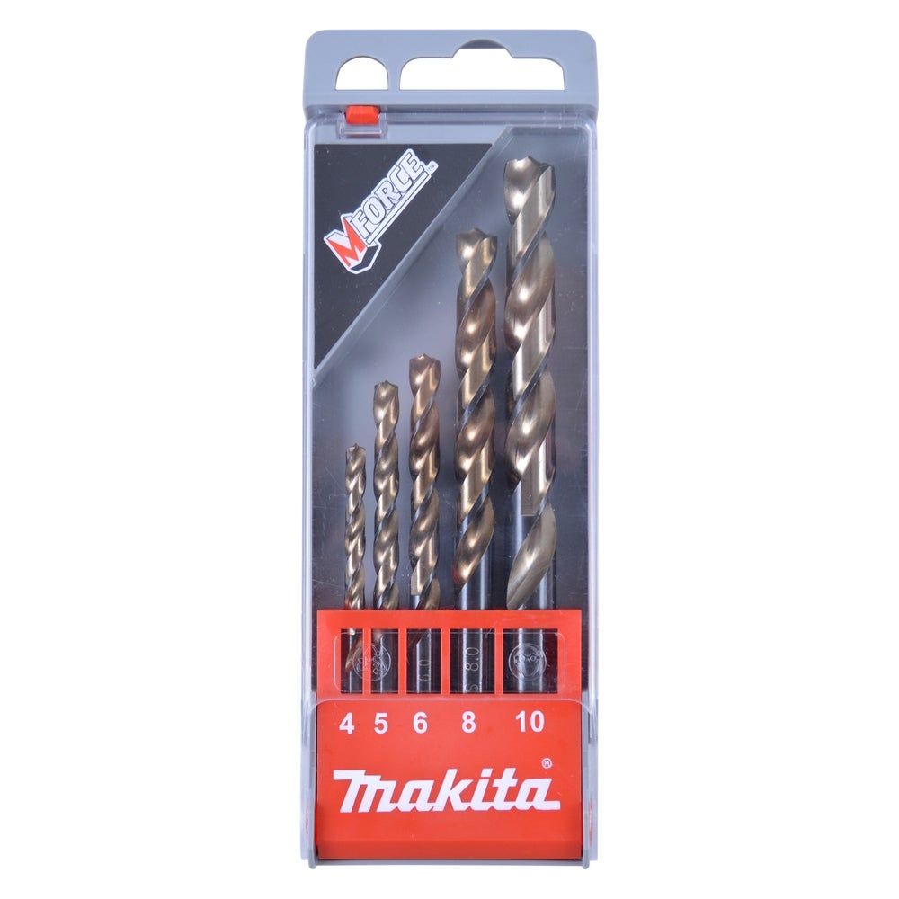 Makita 5-tlg. HSS-Bohrerset, MForce #D-30508