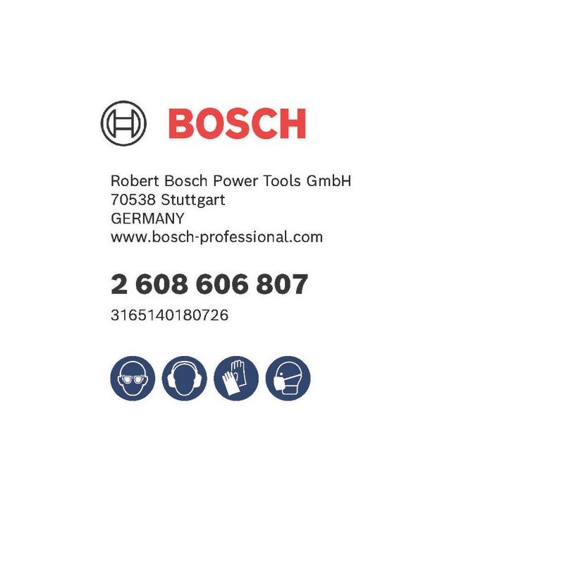 Bosch Schleifrolle C410 Standard for Wood and Paint, 93 mm, 5 m, 240 #2608606807