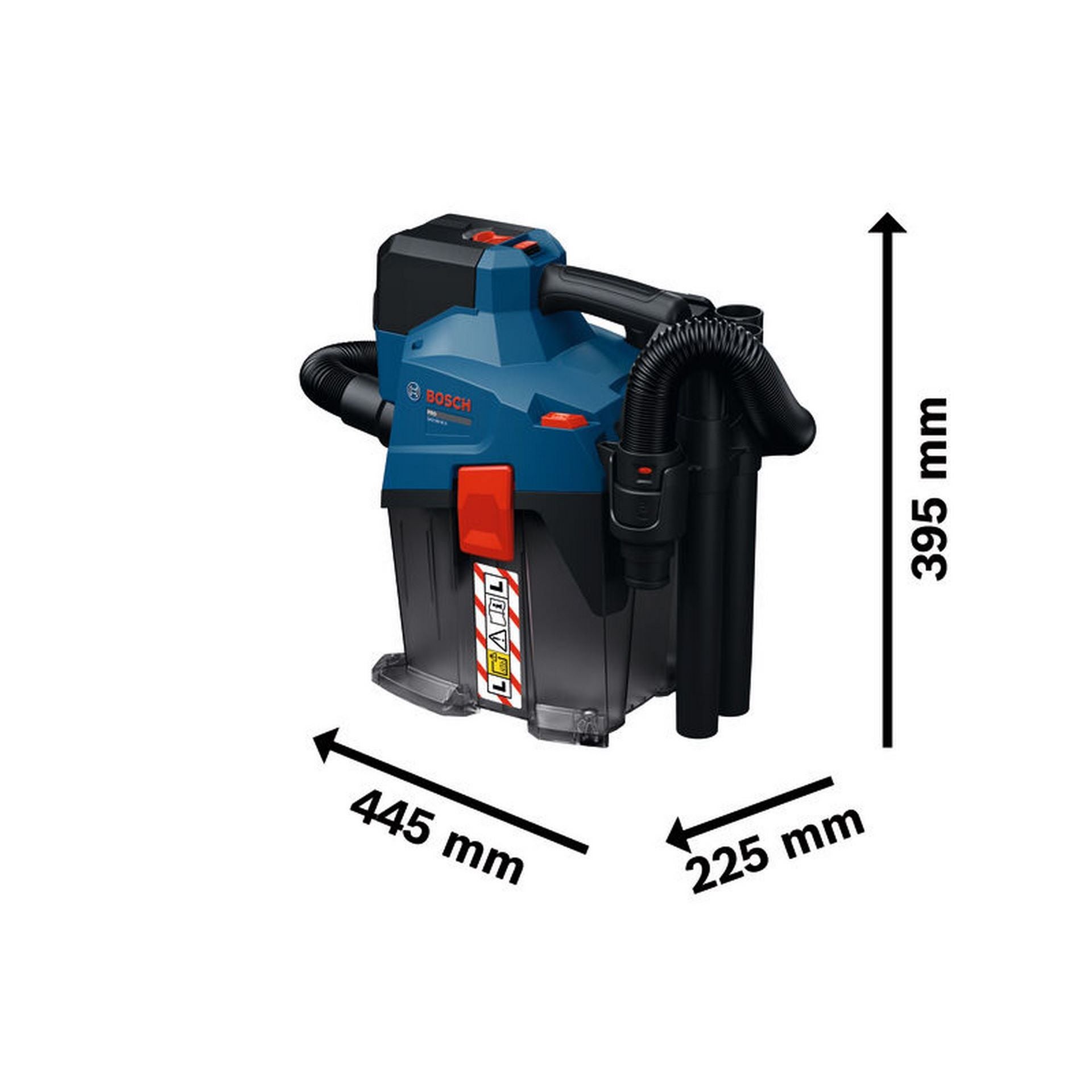 Bosch Akku-Staubsauger GAS18V-6LS #06019K2100