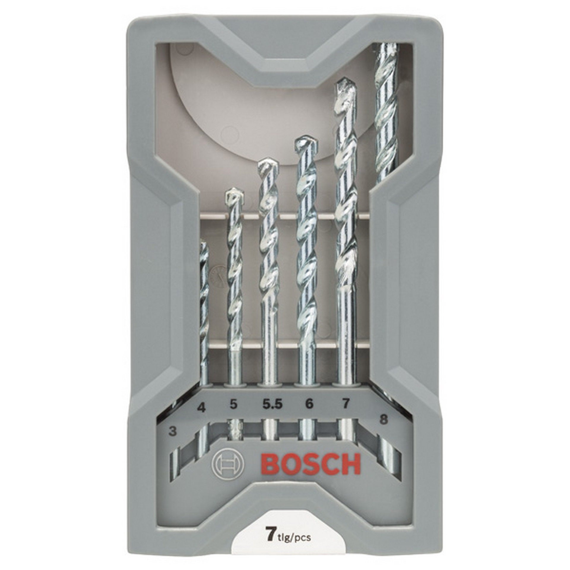 Bosch 7-tlg. CYL-1 Mauerwerkbohrer-Set, 3/4/5/5.5/6/7/8 mm #2607017035