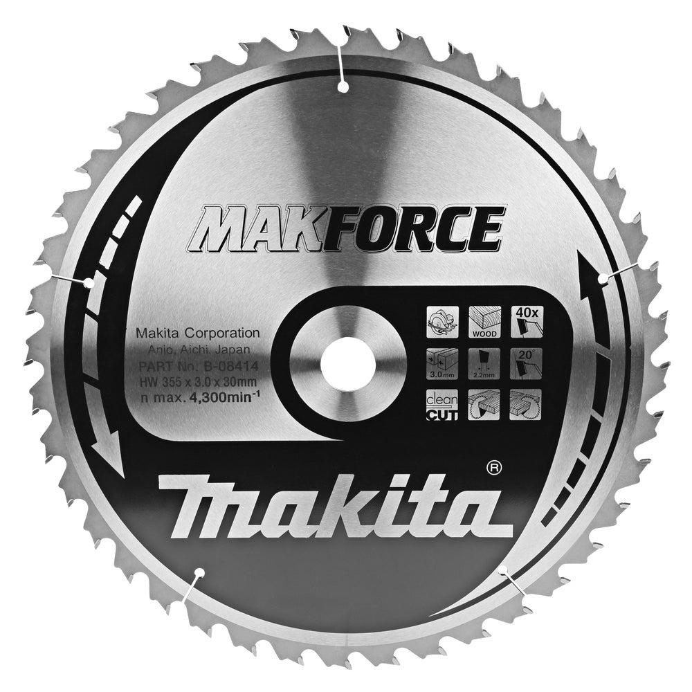 Makita Kreissägeblatt, MAKFORCE #B-08414