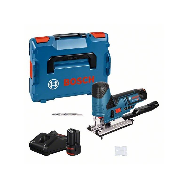 Bosch Akku-Stichsäge GST 12V-70, 2 x Akku GBA 12V 3.0Ah in L-BOXX #06015A1005