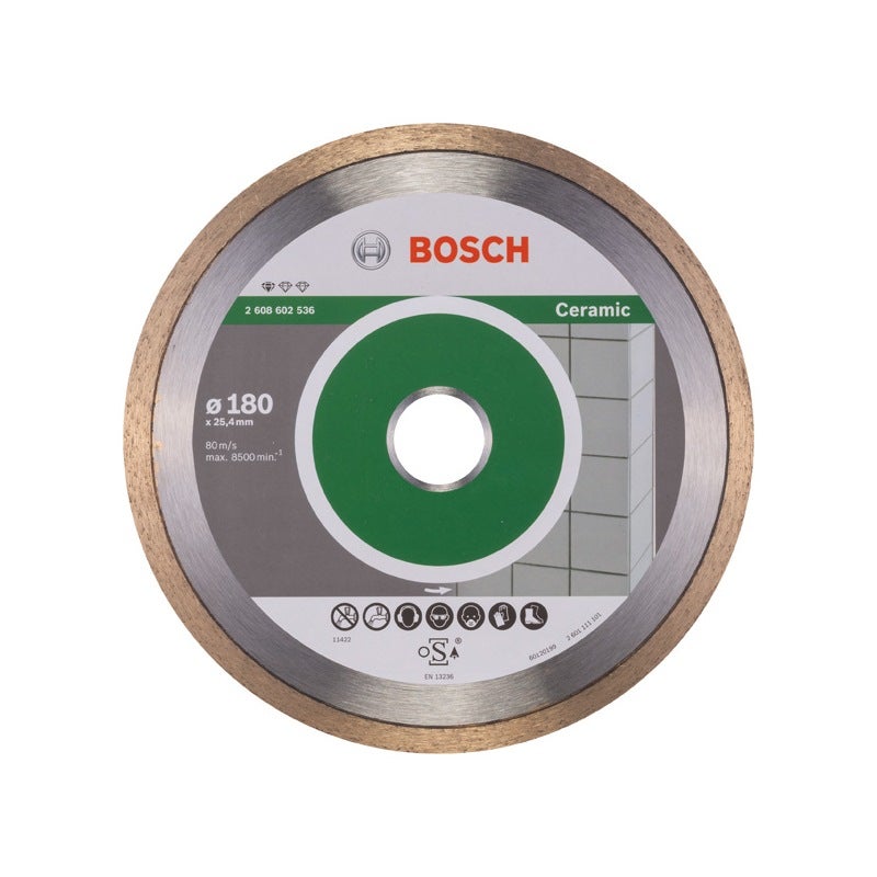 Bosch Ceramic Trennscheibe, 180 x 7 mm, Bohrung 25,4 mm #2608602536