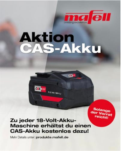 Gratis CAS-Akku