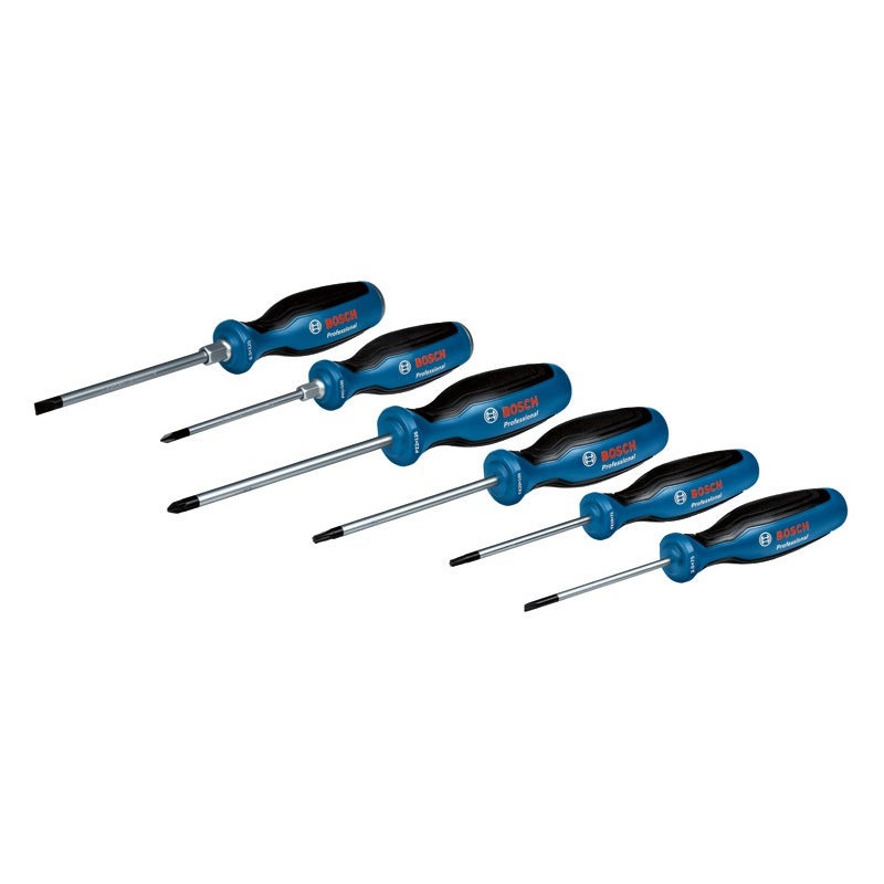 Bosch Schraubendreher-Set, SL/PH/PZ/TX, 6-teilig #1600A02CV3