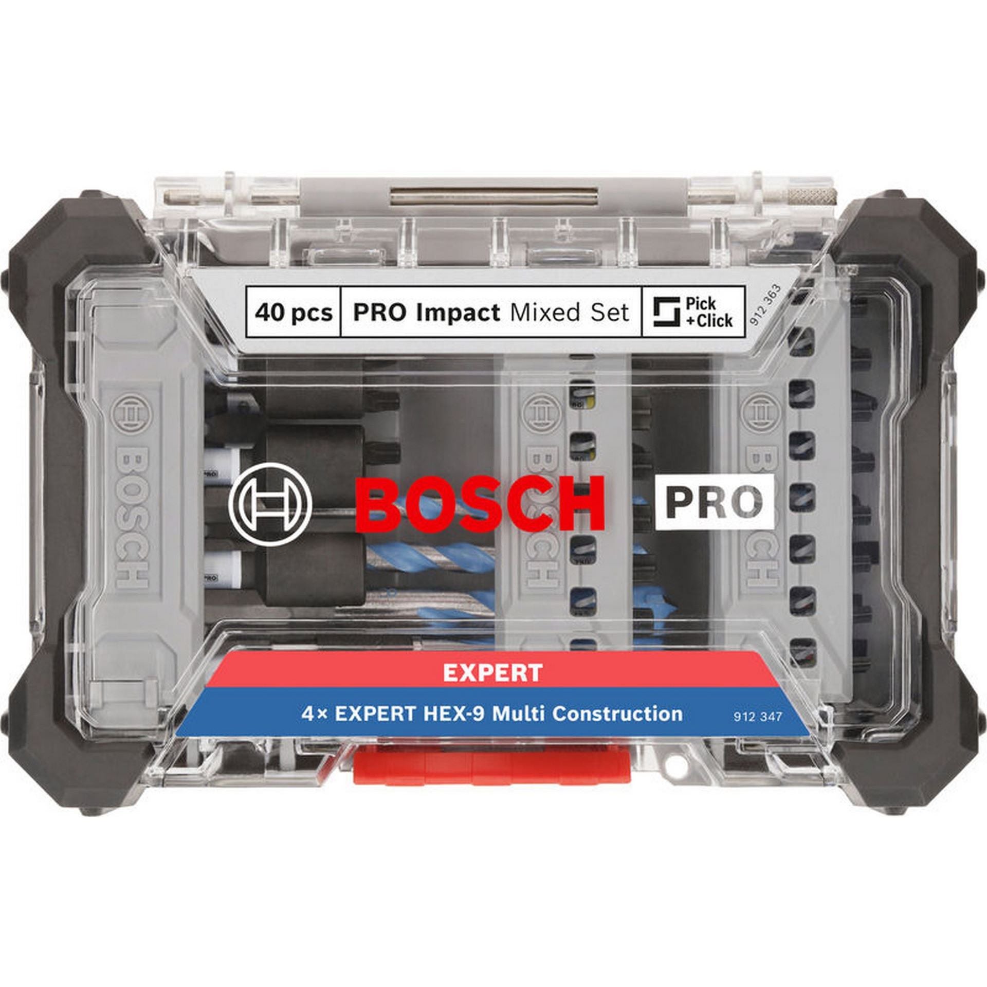 Bosch PRO Impact Schrauberbits und Multi Construction Bohrer Set, 40-tlg. #2608521U85