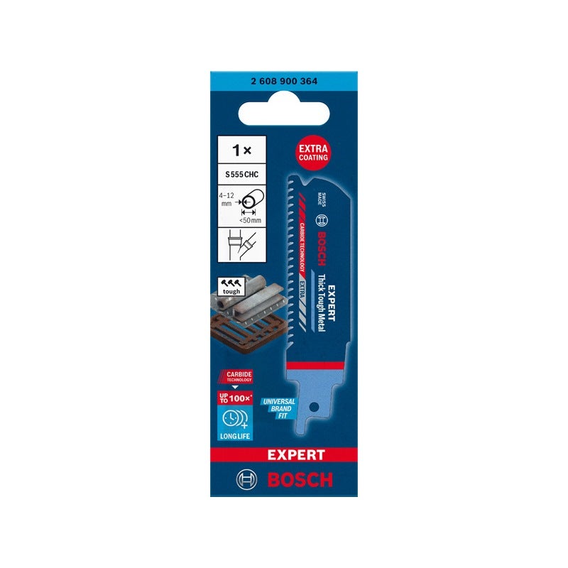 Bosch EXPERT S555CHC Thick Tough Metal Säbelsägeblatt #2608900364