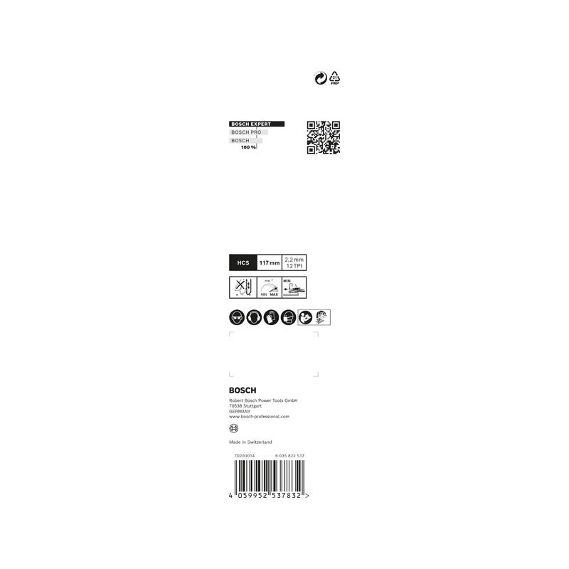 Bosch Expert Wood 2-side clean Stichsägeblatt-Set, 3-tlg. #2608900559
