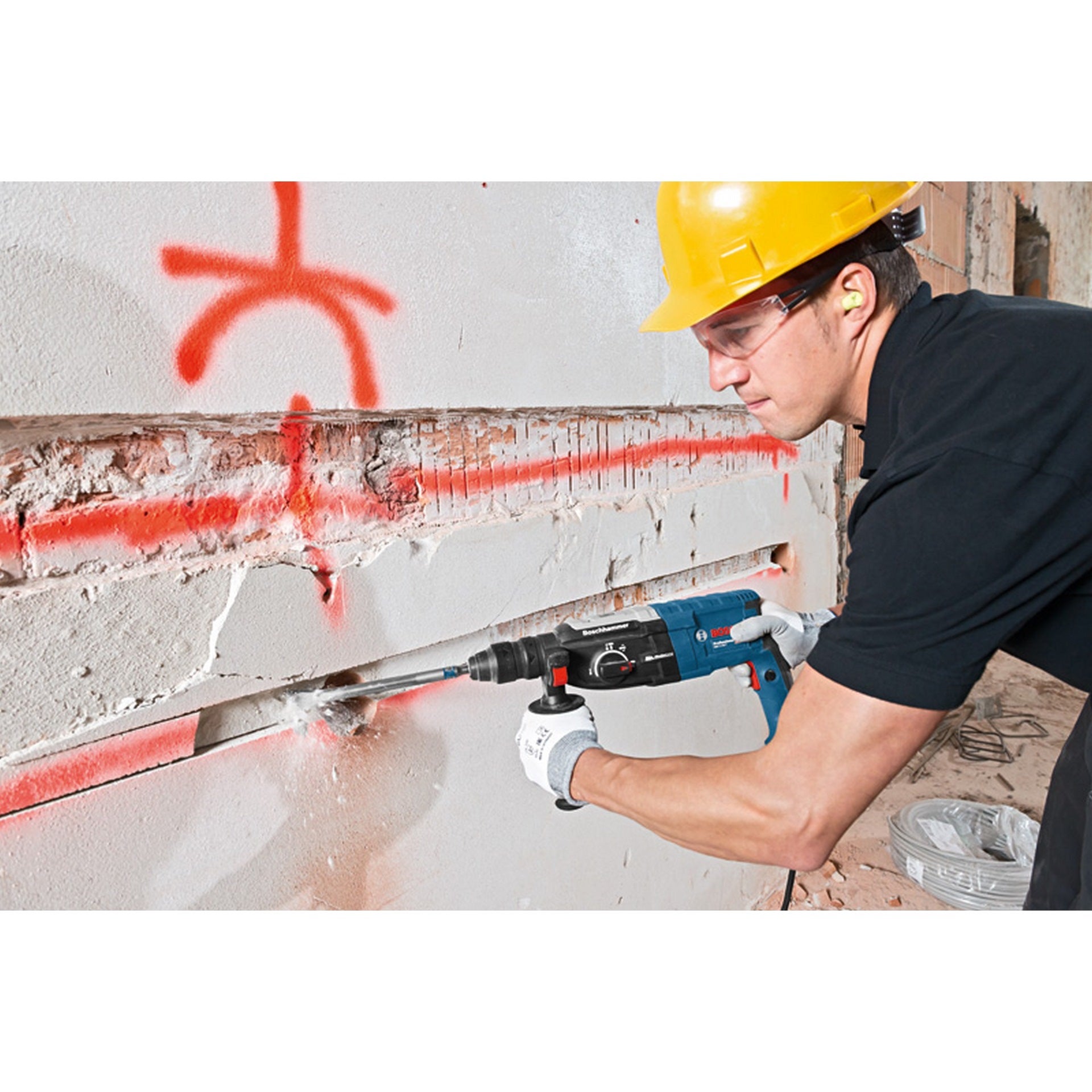 Bosch Bohrhammer mit SDS plus GBH 2-28 F, L-BOXX #0611267601
