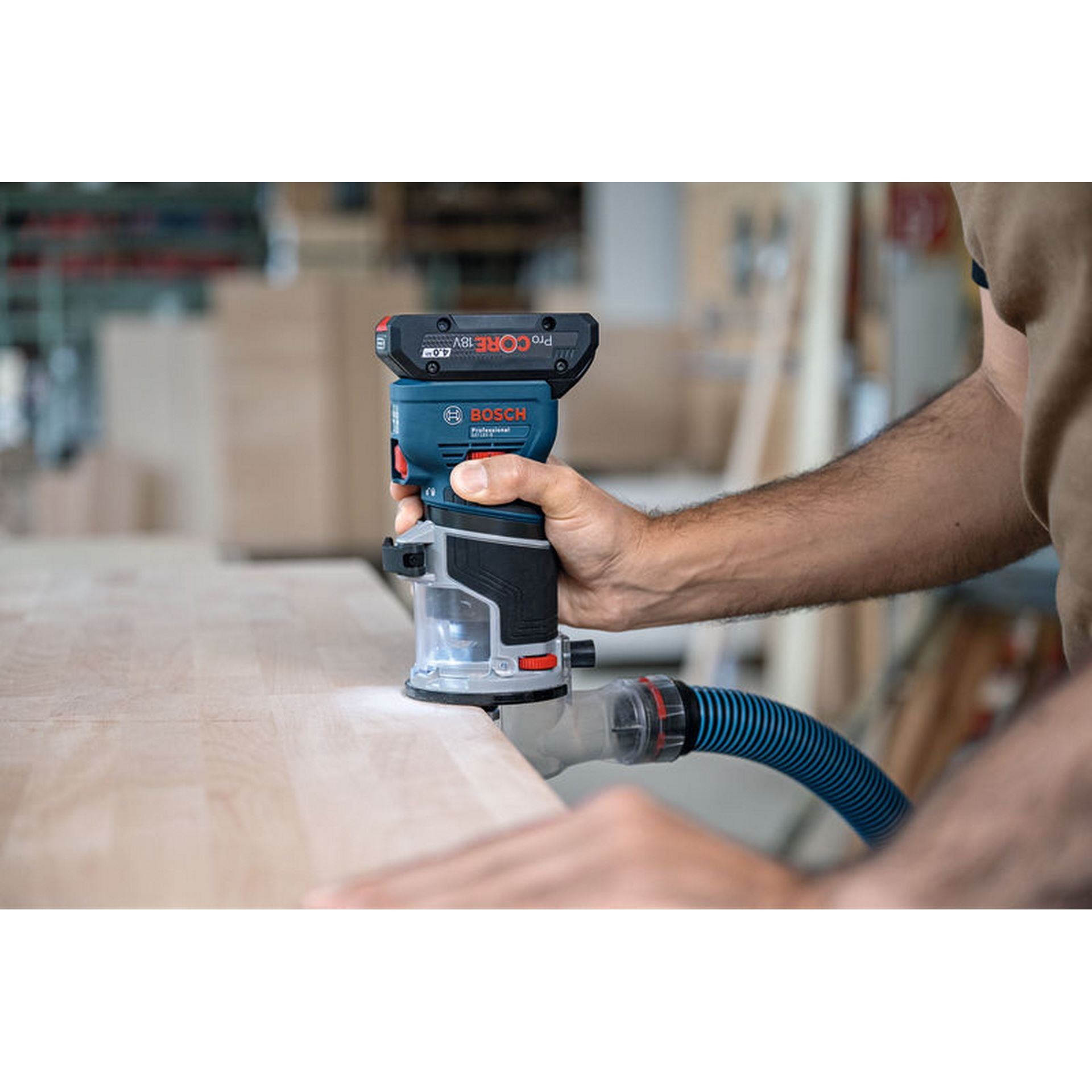 Bosch Akku-Kantenfräse GKF 18V-8 in L-BOXX 136 #06016C2001