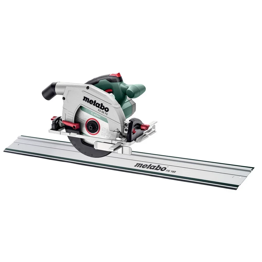Metabo Set Handkreissäge KS 66 FS #691135000 mit Führungsschiene FS 160