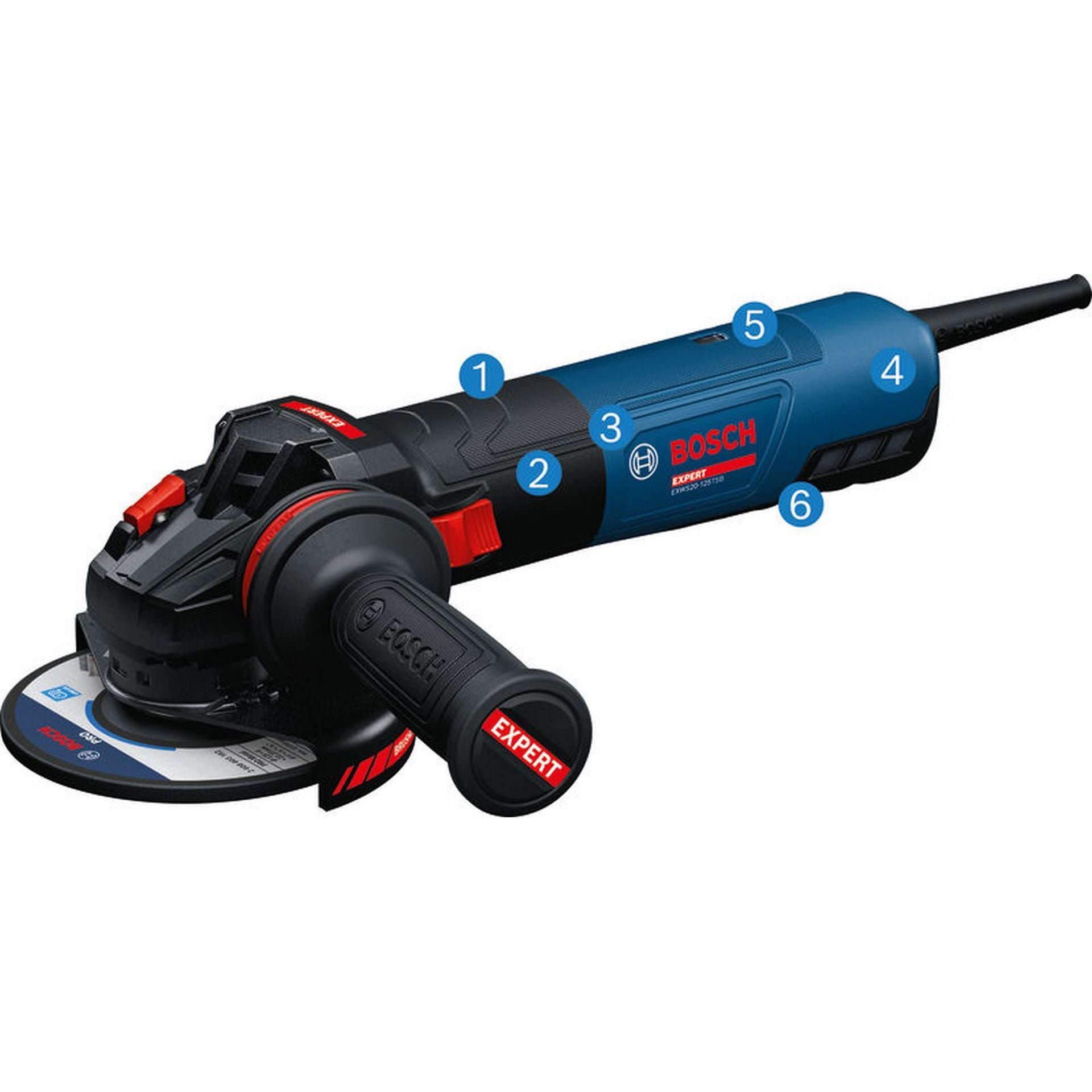 Bosch Winkelschleifer EXWS20-125TSB #06017D5200