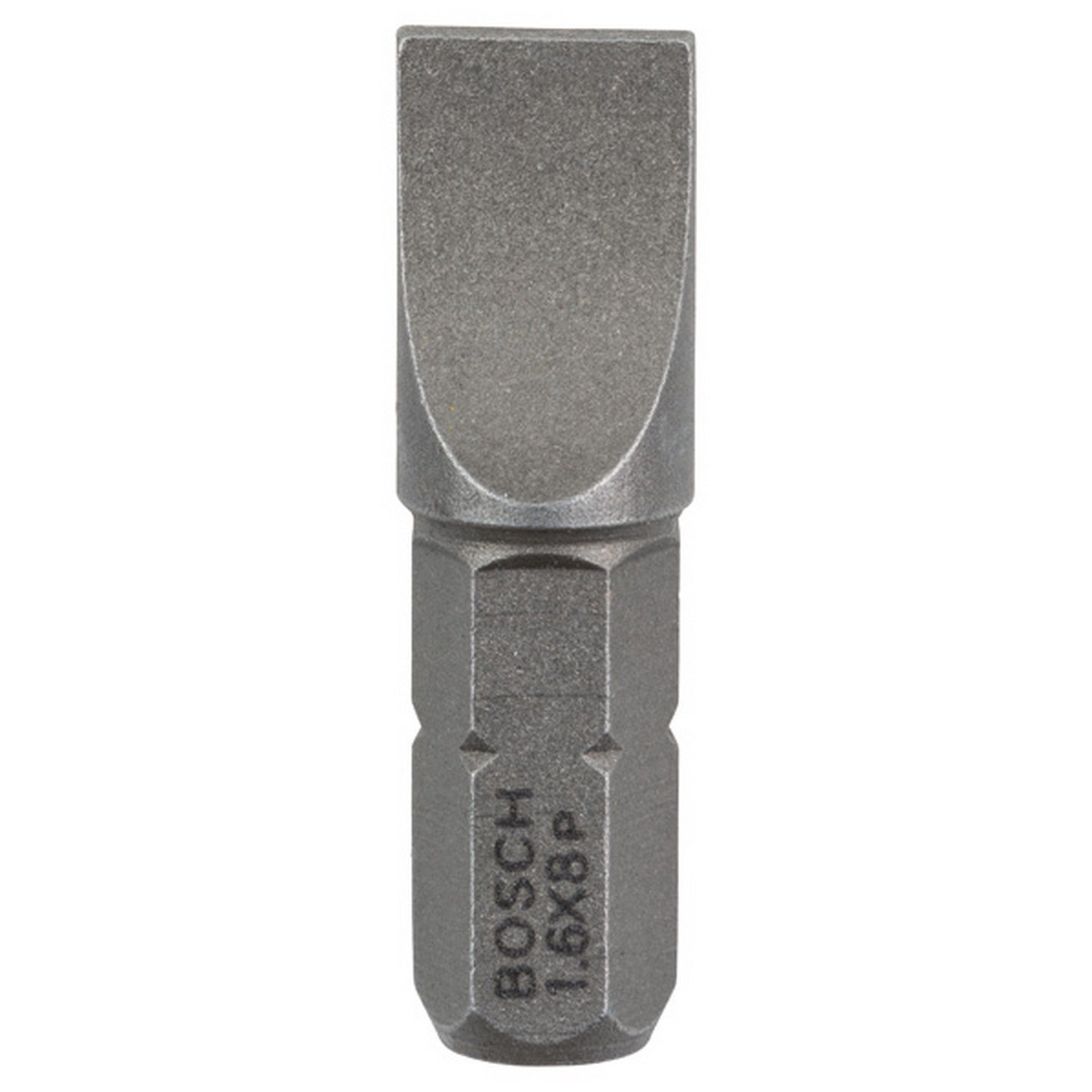Bosch Schrauberbit Extra-Hart S 1,6 x 8,0, 25 mm, 3er-Pack #2607001471
