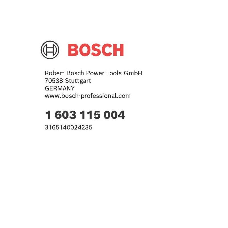 Bosch PRO Morsekegel, MK 2 bis 5/8" #1603115004