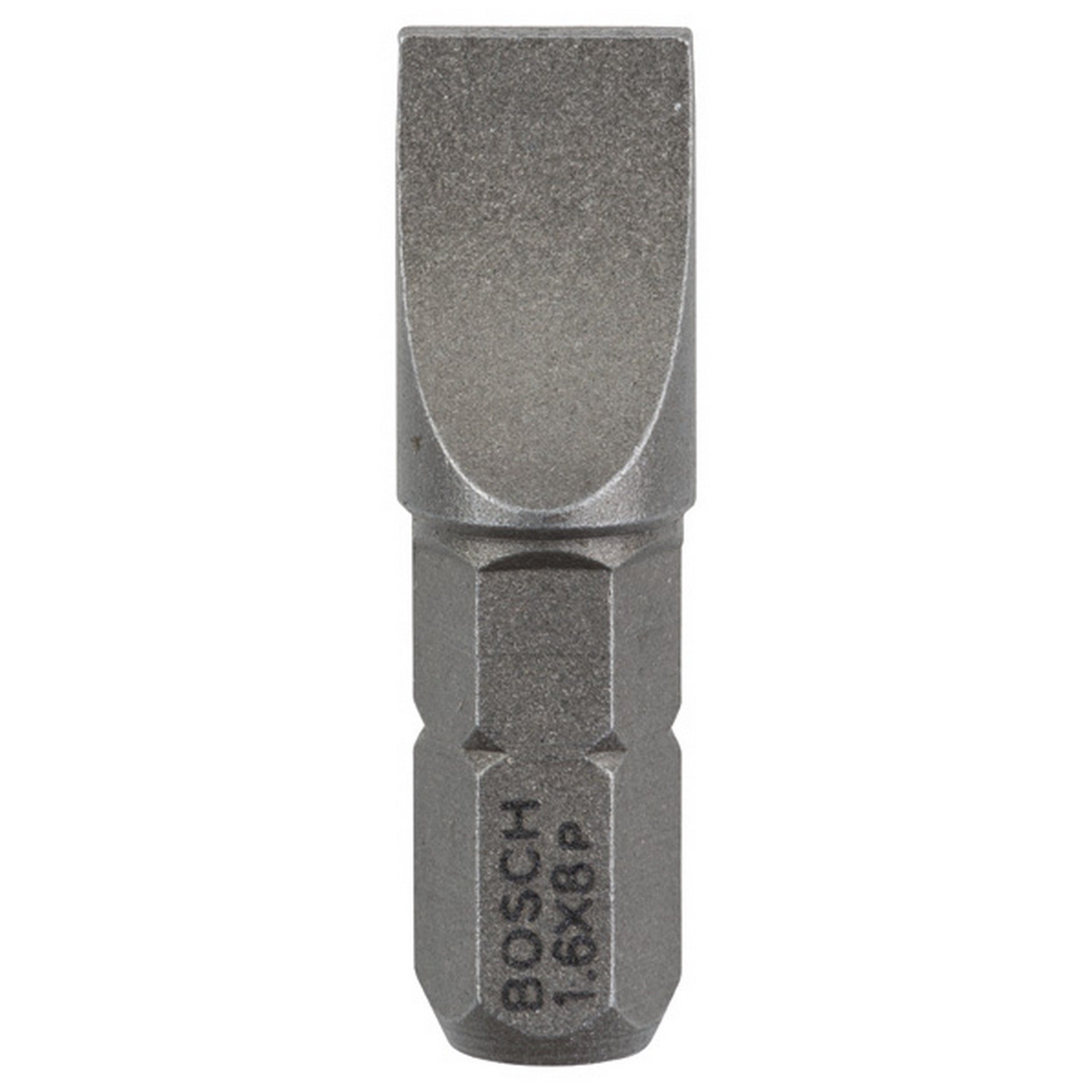 Bosch Schrauberbit Extra-Hart S 1,6 x 8,0, 25 mm, 25er-Pack #2607001472