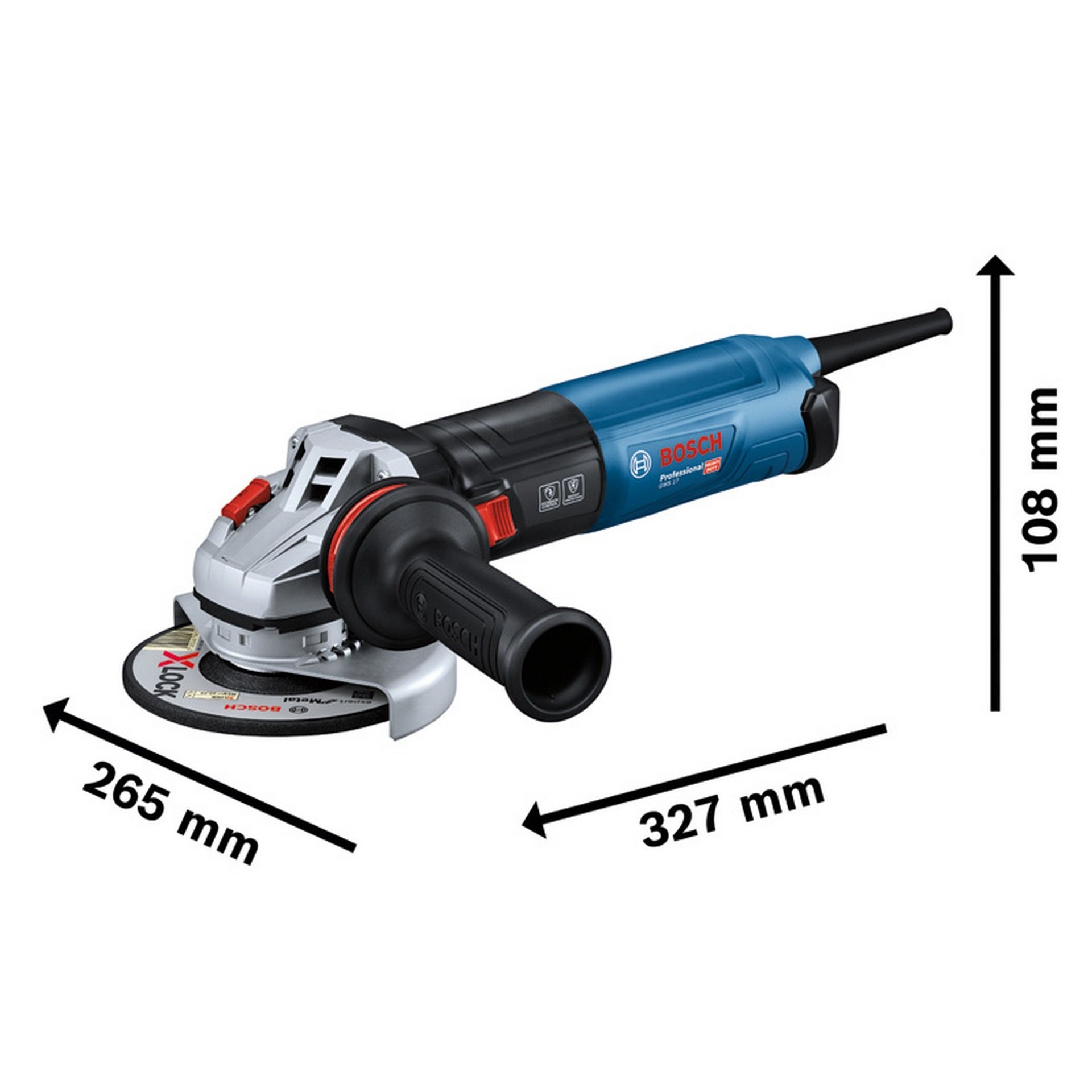 Bosch Winkelschleifer GWS 17-125 #06017D0200