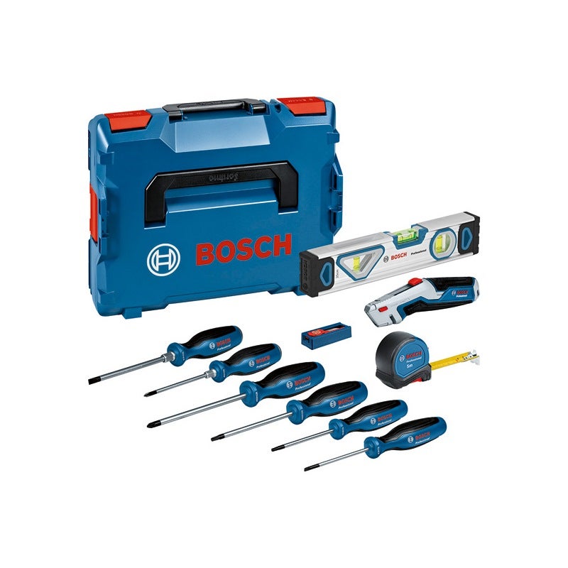 Bosch Set mit Schraubendrehern und verschiedenen Handwerkzeugen, 19-teilig #0615990N2R