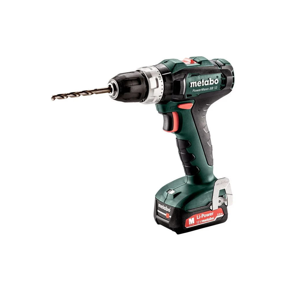 Metabo Akku-Schlagbohrschrauber PowerMaxx SB 12 #601076500 metaBOX 118