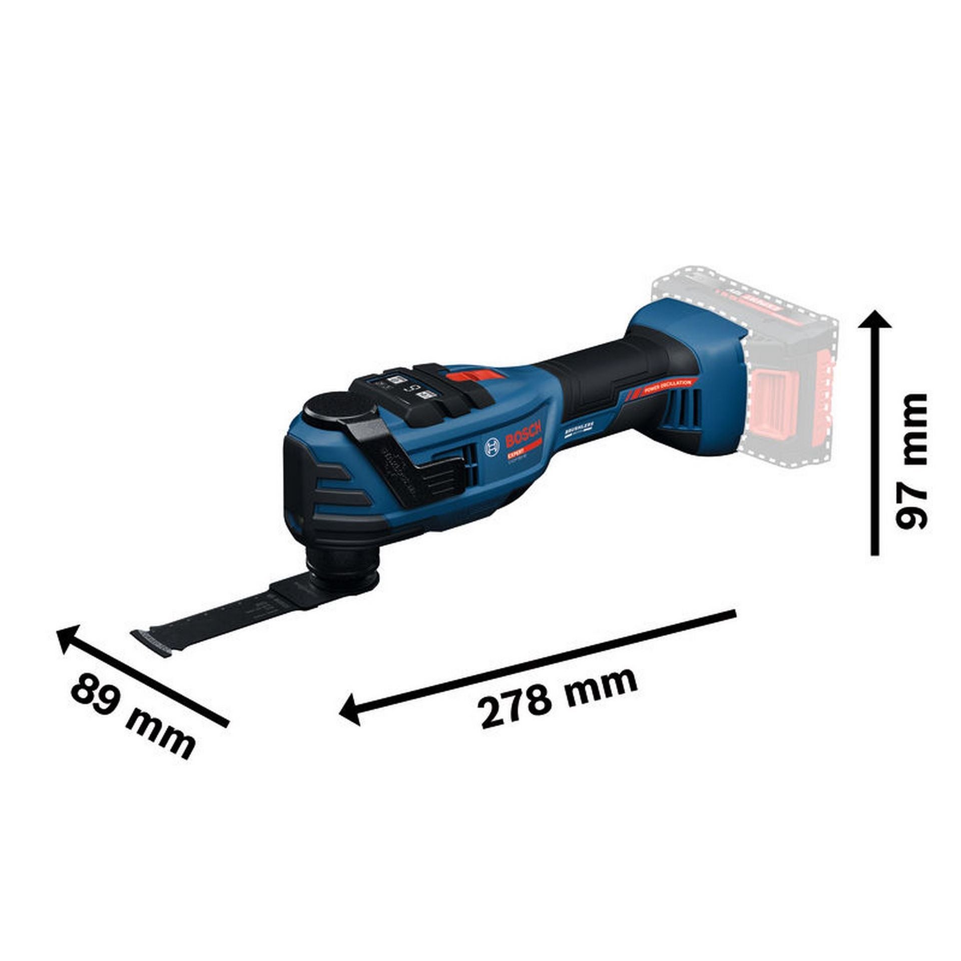 Bosch Akku-Multi-Cutter EXOP18V-40 #06012C0100