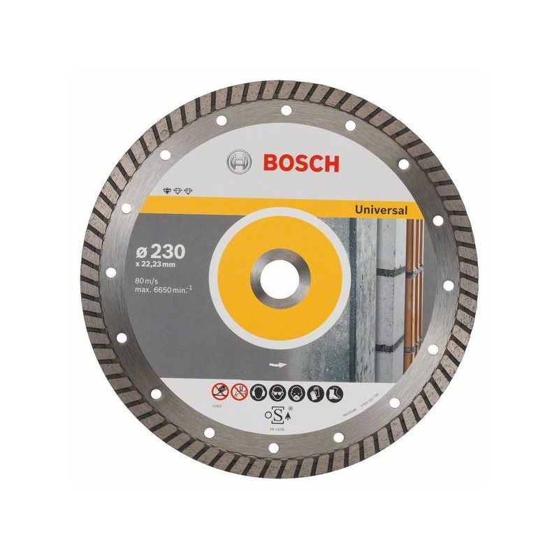 Bosch PRO Multi Material Turbo Diamanttrennscheibe, 230 × 22,23 × 10 mm #2608602397
