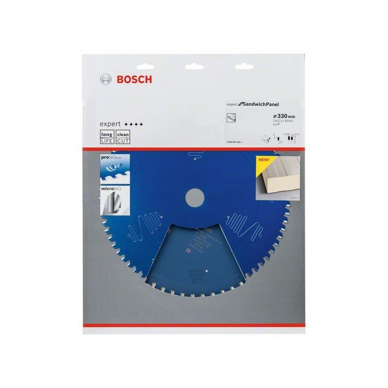 Bosch EXPERT Sandwich Panel Kreissägeblatt, 330x2,6/2,2x30 mm, Z54 #2608644146